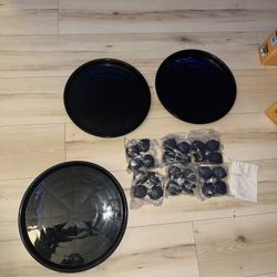 mobile plant stand (soporte móvil para plantas) 