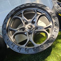 1 NEW SINGLE WHEEL 17X9 5X127 ONE