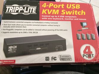 4-port USB kvm switch