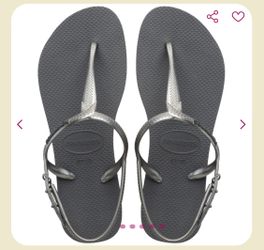 Havainas Twist Women Sandals (Silver)