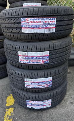 Vendo Set De Llantas Nuevas 235/60R17 Marca AMÉRICAN