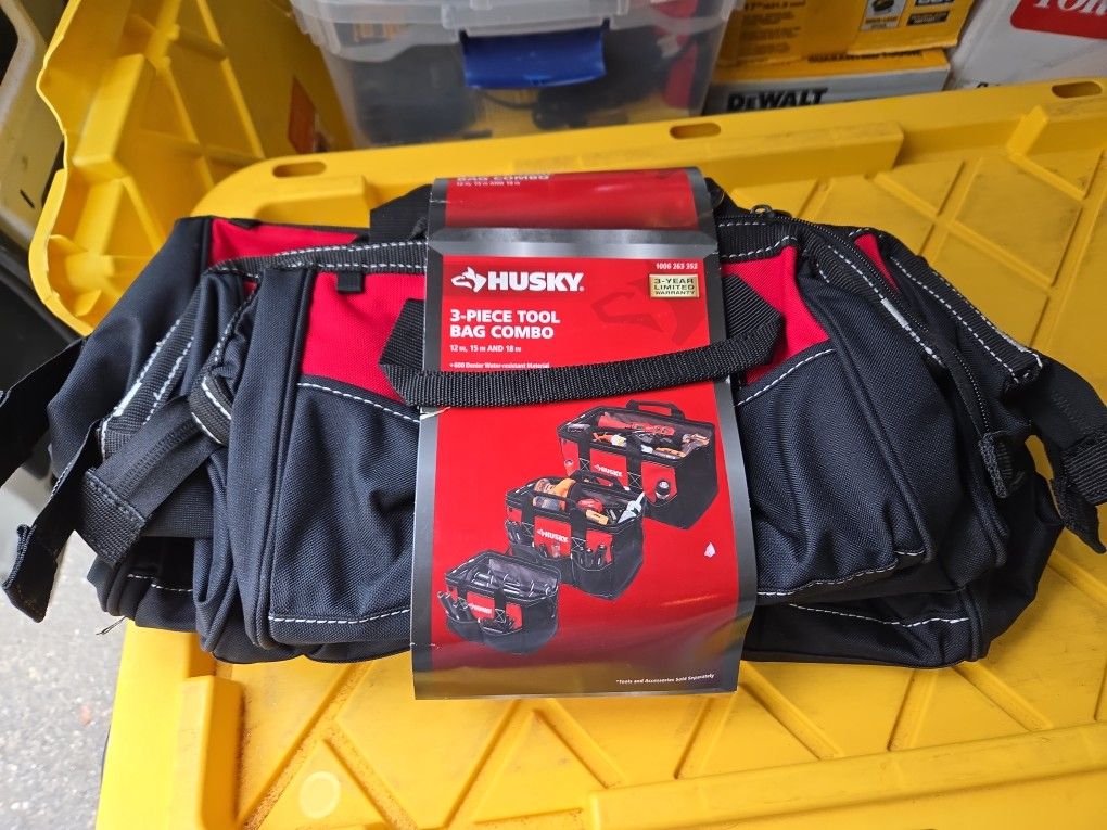 HUSKY BAGS NEW 12IN,15IN,18IN