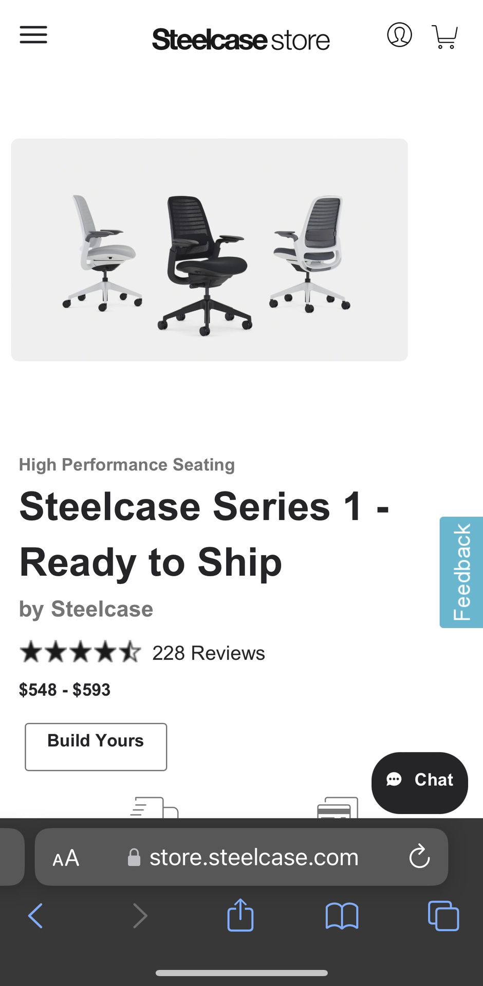 office chair Steelcase Series 1