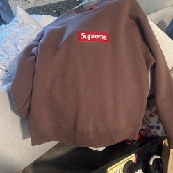 Supreme Brown Sweatshirt 
