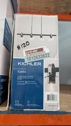4 Light Linear Chandelier