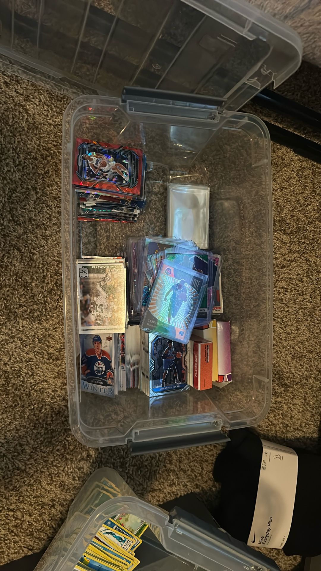 basketball, Football, Baseball, And Hockey Cards