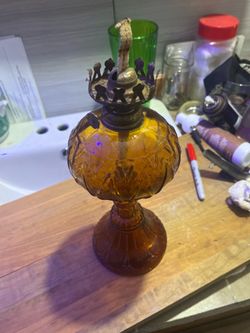Vintage oil lamp