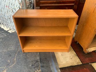 Compressed Hardwood Two Shelf Bookcase $75 OBO!