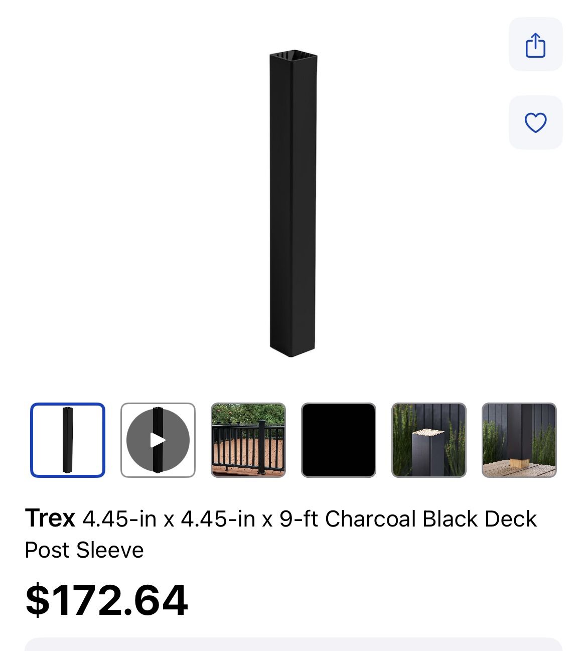 Trex 4 X 4 Post sleeve