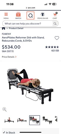 AeroPilates Reformer Pilates Reformer Workout Machine Home Gym for Sale in  Riverview, FL - OfferUp
