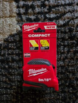 Milwaukee Compact Tape Measure 5m/16ft