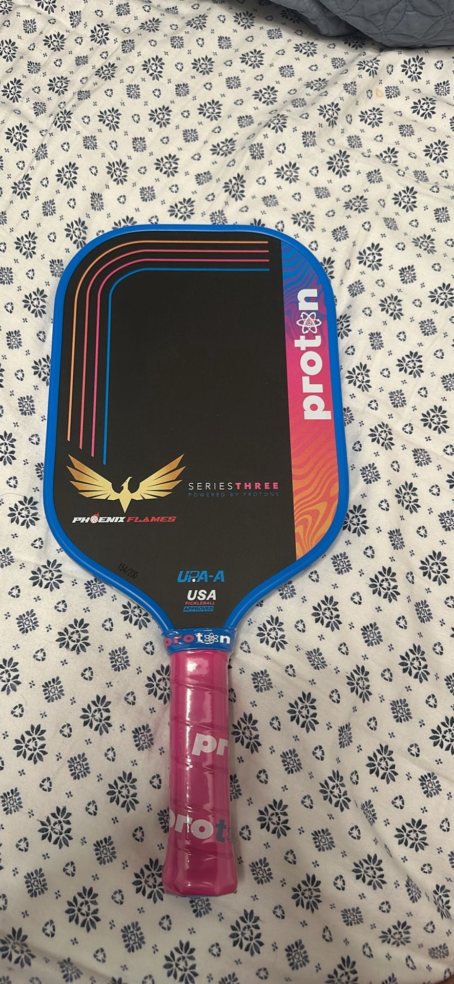 Proton Flamingo Pickleball Paddle ( Phoenix Flames Edition 154/200) Brand new