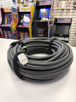 100ft Active HDMI Braided Cable 24AWG 4K CL3