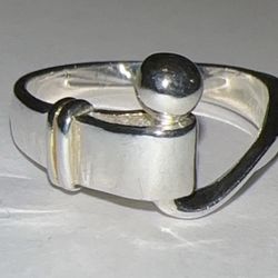 Tiffany & Co Vintage Hook Ring Size 8