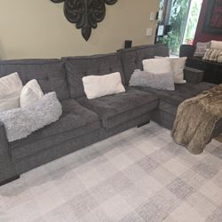 Gray Living Room Couch/ Chair/Sofa