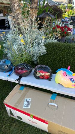 Helmets $9 each