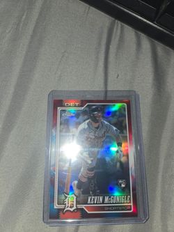 2026 topps chrome Kevin Mcgonigle red white and blue refractor