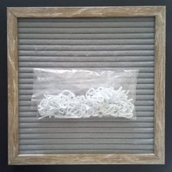 Letter board sign
