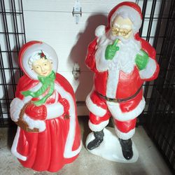 Christmas Decoration Mr & Mrs Clause