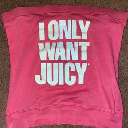 Juicy Couture Hot Pink Tube Top 