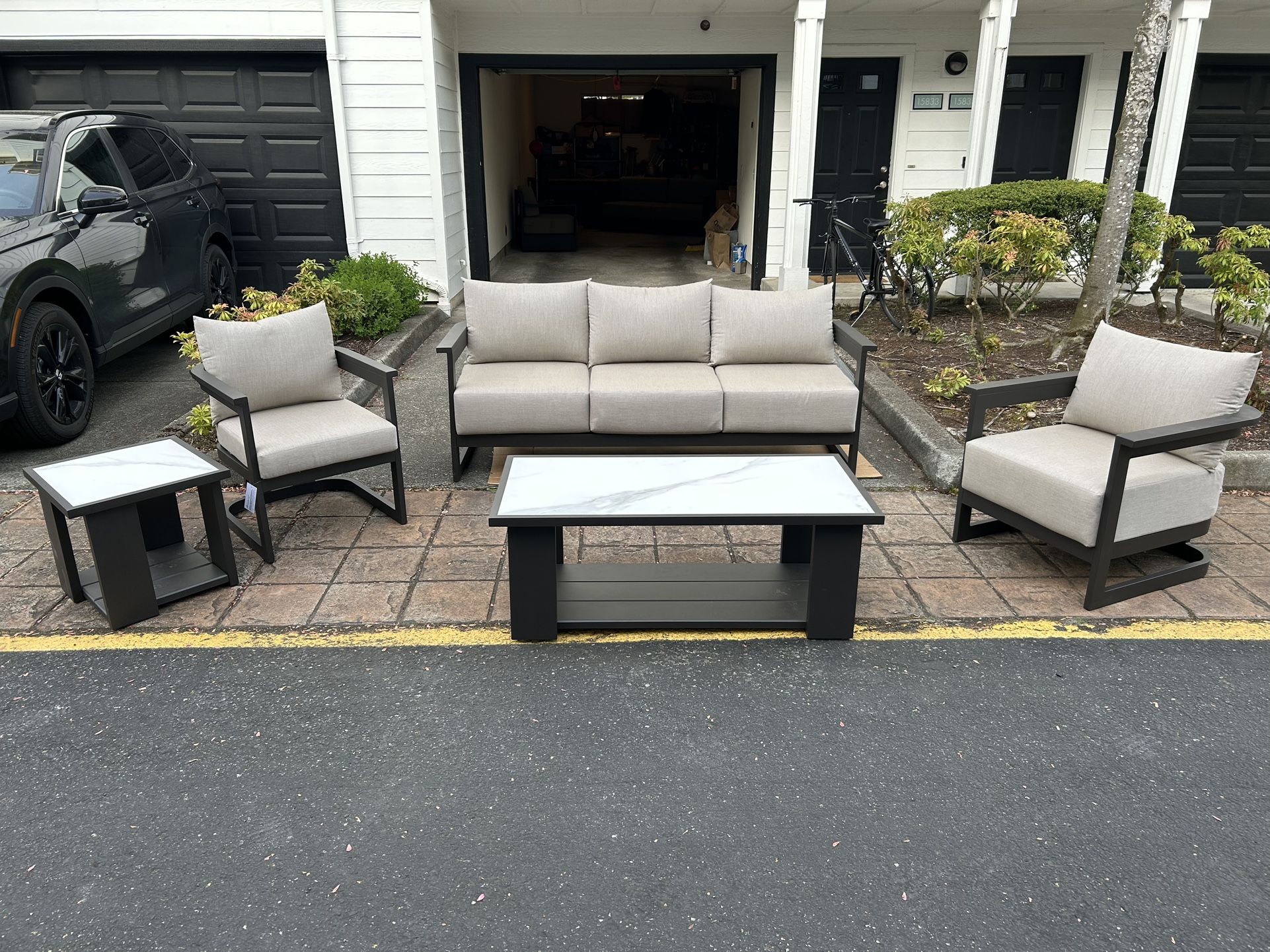 Woodard Patio Furniture, Complete Set #2