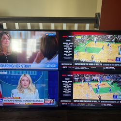 LG 65” QNED 4K Smart TV – Excellent Condition – Wall Mounted