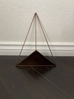 Metal Triangle Wall Decor