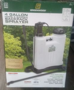 Greenwood 4 gal sprayer