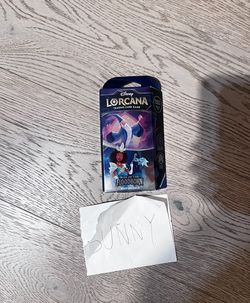 New Sealed Lorcana Chapter 2 Rise of the Floodborn Starter Deck Gaston