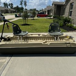 Pelican 10ft Bass Raider With Trolling Motor 