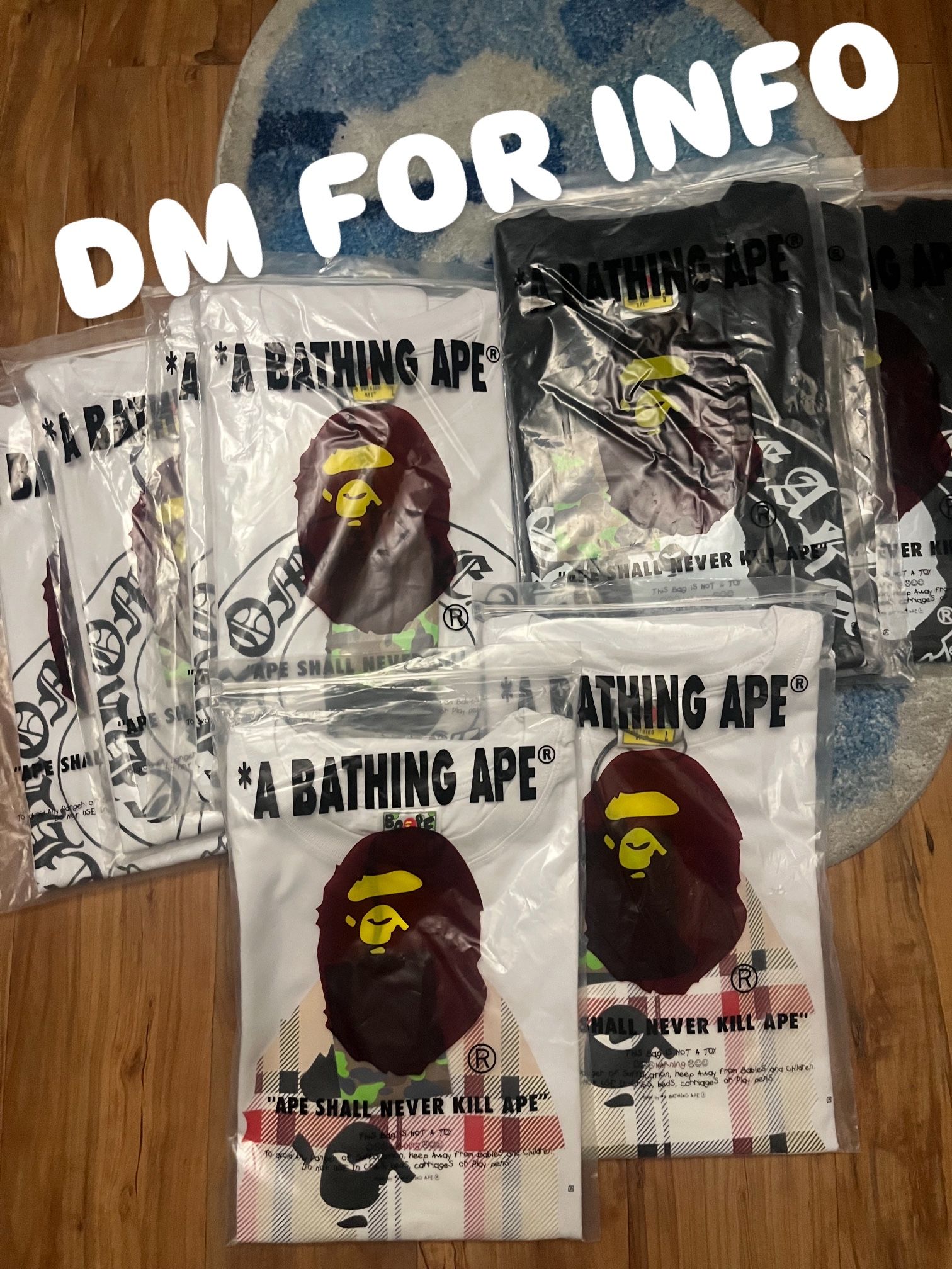 Bape Tees