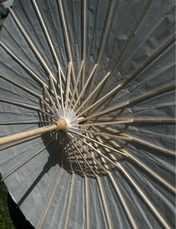 Wedding paper parasol