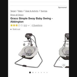 Graco Baby Swing 