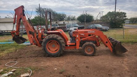 Kabota Diesel Backhoe & Front loader for sale 
