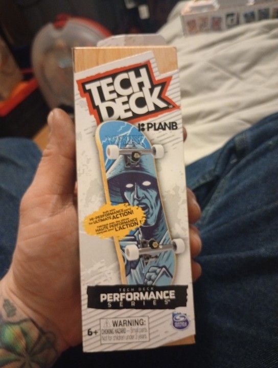 4 Brand New Unopened Tech Deck Performance Series Wooden Finger Skateboards!!!!