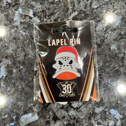 Anaheim Ducks Lapel pin. Brand new in original packaging.