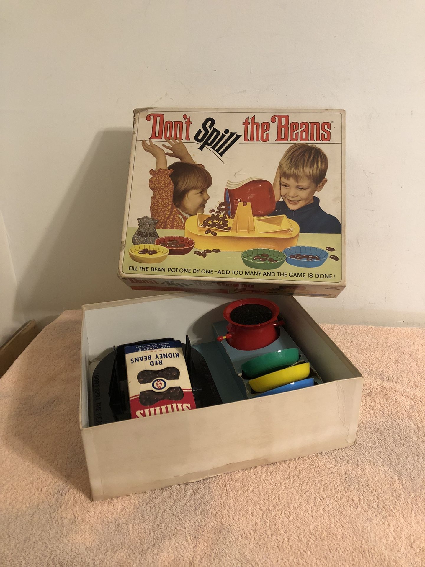 Vintage 1967 Schaper Mfg Don’t Spill The Beans Game #340 Complete