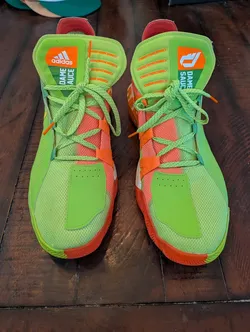 Size 15 - McDonald's x adidas Dame 6 Dame Sauce