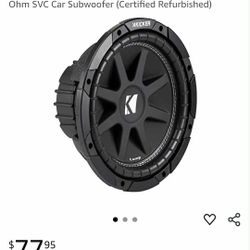 10 Inch Kicker Subwoofer