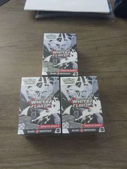 White Flare Booster Bundle NEW