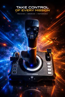 Turtle Beach VelocityOne Flightstick Universal Sim Controller, Xbox, PC works in ps5 with adapter.