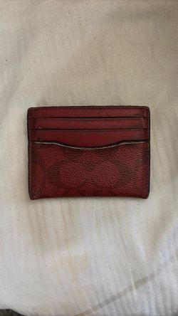 Coach Card Holder