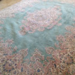 9’ X 12’ Hand Woven  Carpet Kerman Purchased For 10,000 Offers Accepted Singer Island