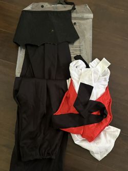 Vampire Halloween Costume For Boys/ Kids Dracula Size Small(3-5 )Years Old