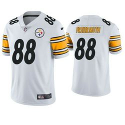 New! Men's Pittsburgh Steelers #88 Pat Freiermuth Vapor Limited White Game Jersey LG.