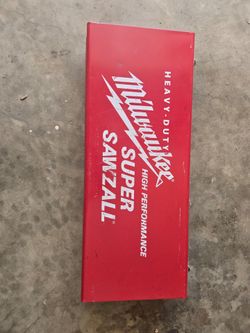 Milwaukee Super Sawzall Heavy-Duty Case
