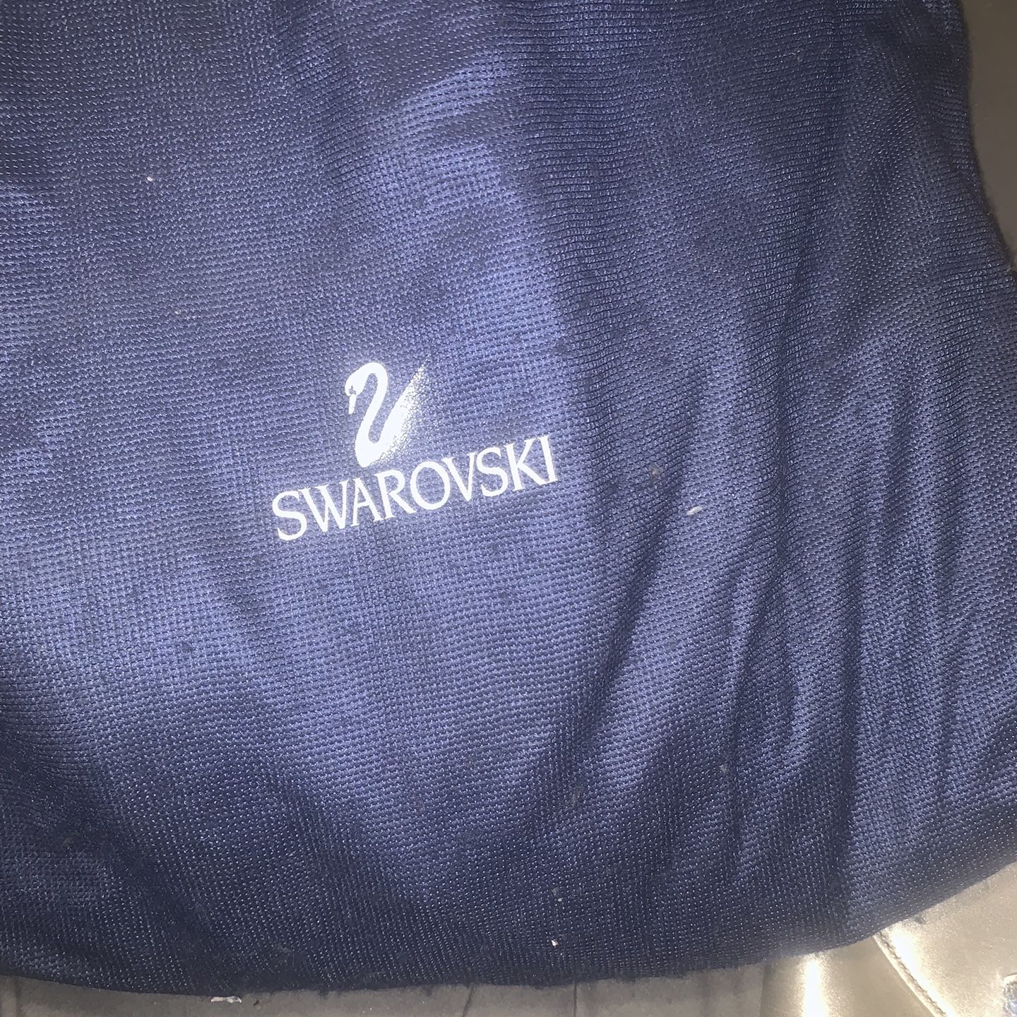 Swarovski Silver Small Handbag 