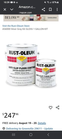 Rustoleum Anti Slip Floor Coating Paint