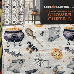 Halloween Shower Curtain - NEW