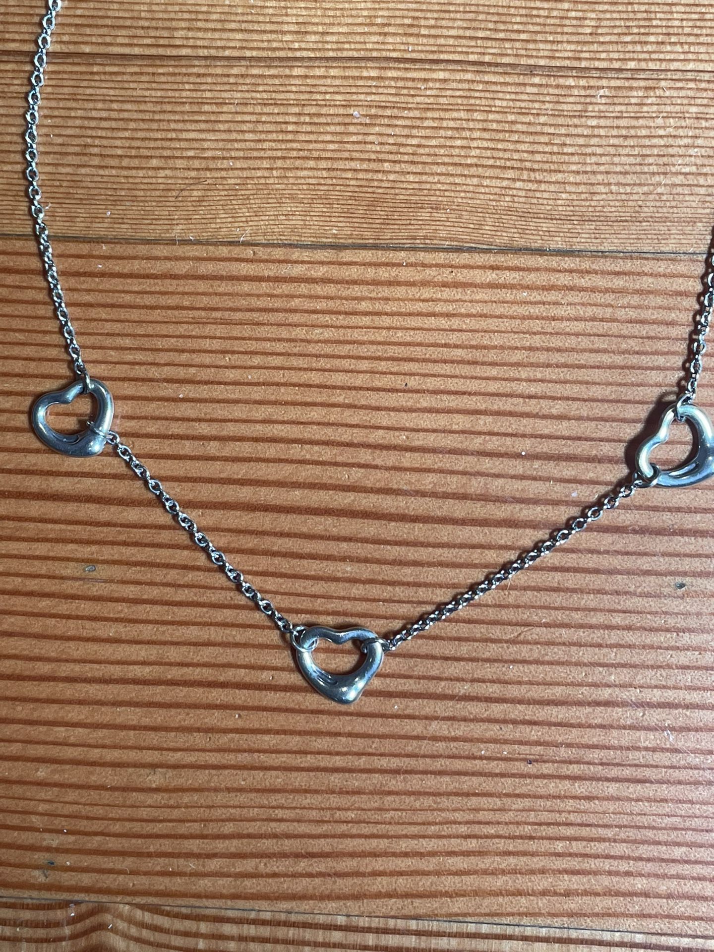 2 Tiffany’s Elsa Peretti Heart Necklaces